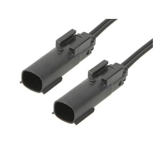 Molex Automobilový konektor, počet kontaktů: 2 barva Černá, Kabel, řada: 216282 Krimpovací, IP67