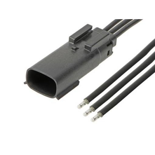 Molex Automobilový konektor, počet kontaktů: 2 barva Černá, Kabel, řada: 216283 Krimpovací, IP67, počet řad: 1
