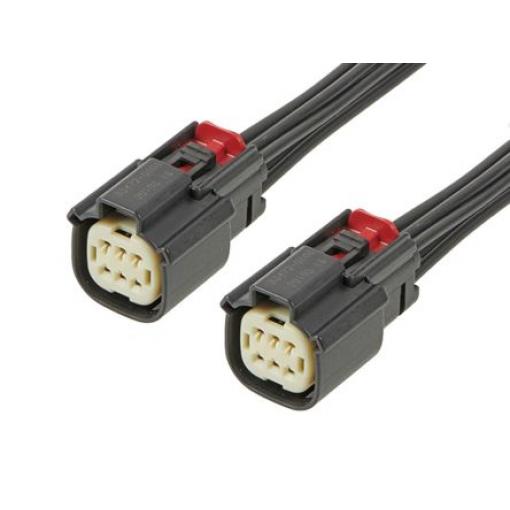 Molex Automobilový konektor, počet kontaktů: 2 barva Černá, Kabel, řada: 216286 Krimpovací, IP67