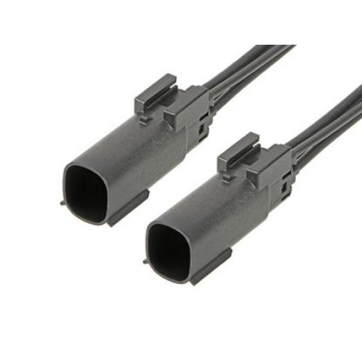 Molex Automobilový konektor, počet kontaktů: 2 barva Černá, Kabel, řada: 216287 Krimpovací, IP67