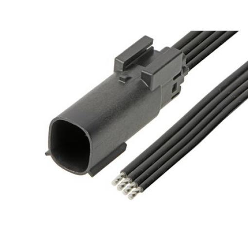 Molex Automobilový konektor, počet kontaktů: 2 barva Černá, Kabel, řada: 216287 Krimpovací, IP67