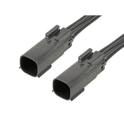 Molex Automobilový konektor, počet kontaktů: 2 barva Černá, Kabel, řada: 216288 Krimpovací, IP67