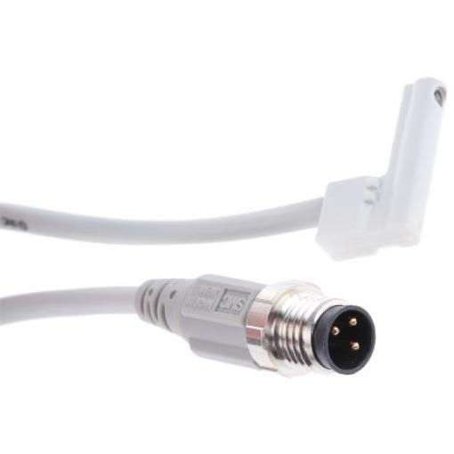 Pneumatický spínač, řada: D-M9, 3pinový konektor M8, Přímá, PnP 0.8 V Indikátor LED, Polovodičový spínač SMC