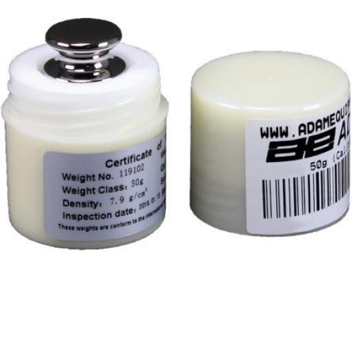 Adam Equipment Co Ltd, 50 g Kalibrační závaží, Třída F1