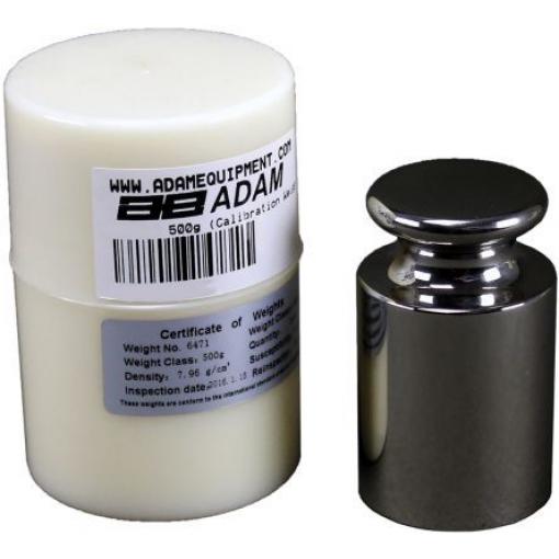 Adam Equipment Co Ltd, 500 g Kalibrační závaží, Třída M1