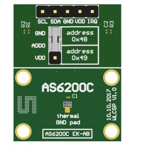 Snímač teploty, klasifikace: Sada pro hodnocení for AS6200C-WL EK AB, pro použití s: AS6200C-WL_EK_AB AS6200C