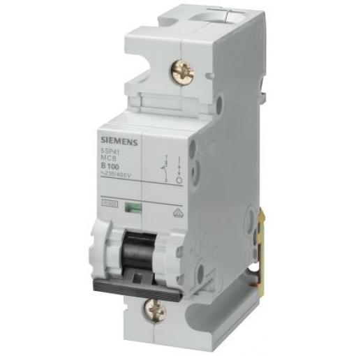 Siemens Miniaturní jistič, rozsah: 5SP4 1pólový 80 A vypínací výkon 10 kA, charakteristika: Typ B, rozsah: SENTRON 400 V