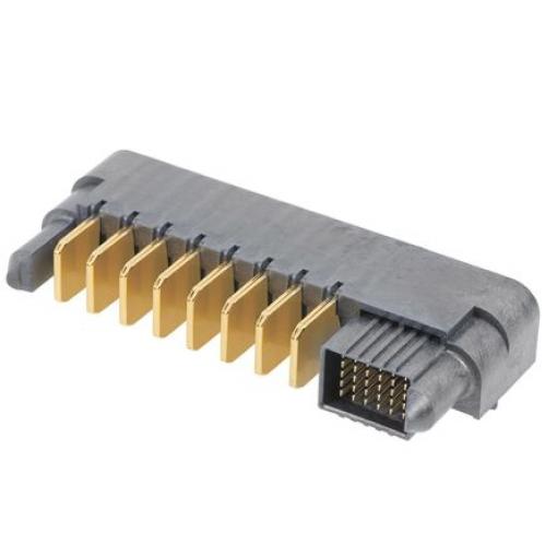 Patice PCB, řada: 214115, orientace těla: Pravý úhel Signální, Výkon, Deska-deska, počet řad: 5, Montáž na plošný spoj