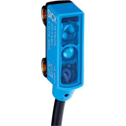 SICK Fotoelektrický snímač, řada: W2S-2 LED Blok 3vodičové, výstup: NPN Potlačení pozadí IP67