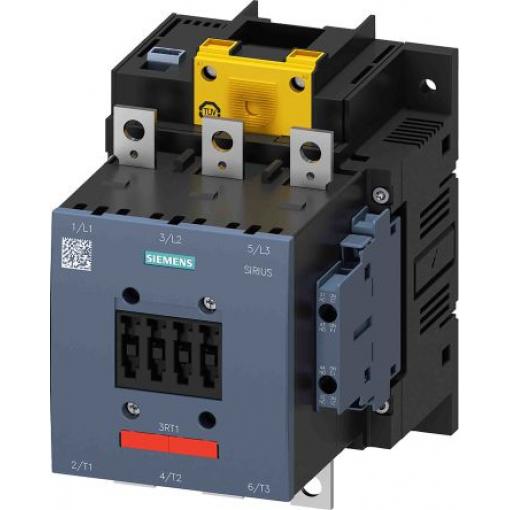 Siemens 2 NO, 2 NC Stykač napětí ve vinutí 277V 3pólový 150 A 1kV 75 kW s 2 NO/2 NC kontakty 277V Reverzační, rozsah: