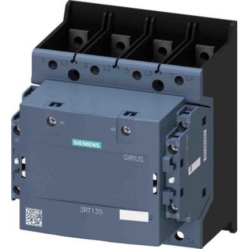 Siemens 2 NO, 2 NC Stykač napětí ve vinutí 250V ac 4pólový 200 A 690V 75 kW s 4 NO kontakty 250V ac Rezistivní zátěž,