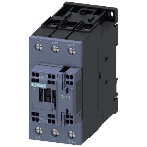 Siemens 40 A 230V ac, rozsah: 3RT2
