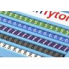 Sada pro označování kabelů, řada: Helagrip Nasouvací barva Černá 3.5 mm x HellermannTyton Barevný A, L, N, R, S, T, +, 0