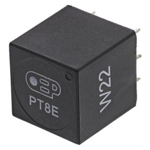 OEP Impulzový transformátor 2:1+1 Průchozí otvor 12 mH 4Ω
