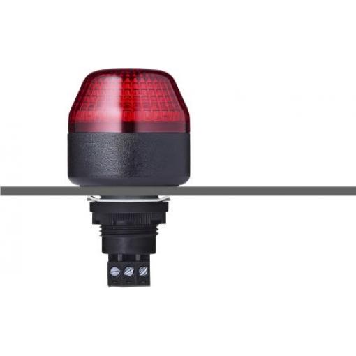 AUER Signal LED maják, řada: IBM Blikající, Stálé barva Červená 240V ac LED 0.003A UL Type 4/4X/13 IP65