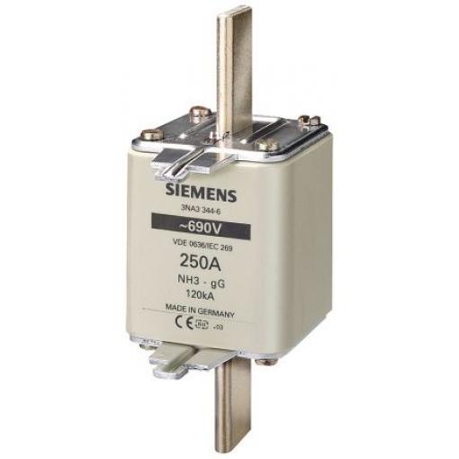 Pojistka s centrovanými vývody 400A NH3 gG Siemens 690V