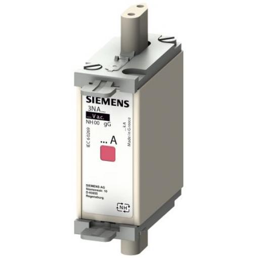 Pojistka s centrovanými vývody 10A NH000 gG Siemens 690V