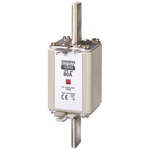 Pojistka s centrovanými vývody 125A NH2 gG Siemens 690V