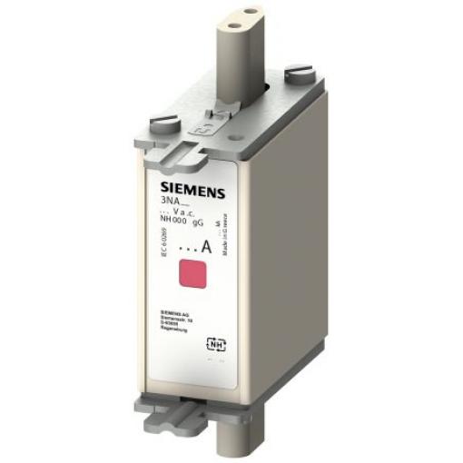 Pojistka s centrovanými vývody 20A NH000 gG Siemens 690V