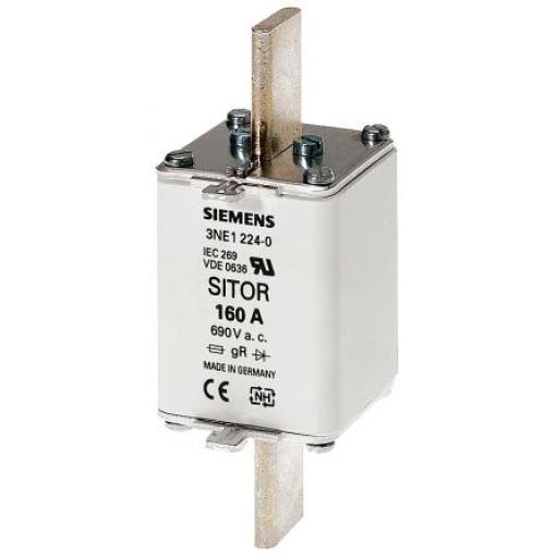 Pojistka s centrovanými vývody 315A NH1 gR Siemens 690V