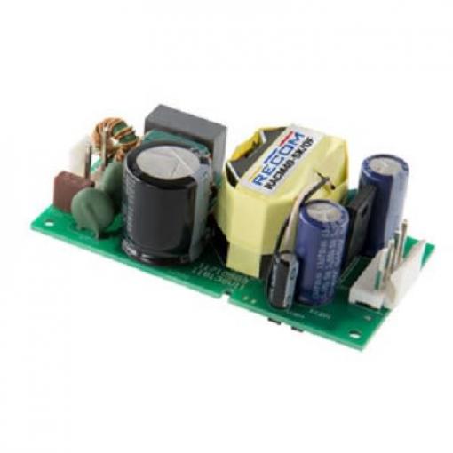 Spínaný napájecí zdroj, počet výstupů: 1 RACM40-48SK/OF 48V dc Šasi 40 W RACM40-K/OF Recom 264V ac