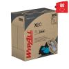 WYPALL Hadry, WypAll X80 Power Clean 8295, sortiment: X80, Modrá, Všeobecný úklid Suché Krabice 426 x 212 mm Opakované