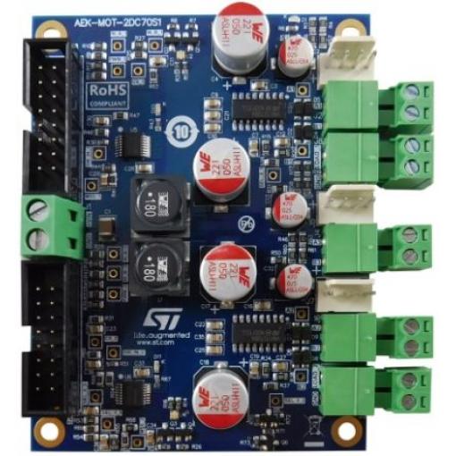 Vývojová sada, Automotive-grade Dual DC motor driver up to 15A each, Regulátor DC/DC, STMicroelectronics