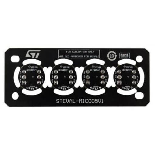 Vývojová sada pro analogové obvody STEVAL-MIC005V1 Coupon board mikrofon MP23DB02MM, pro použití s: MP23DB02MM