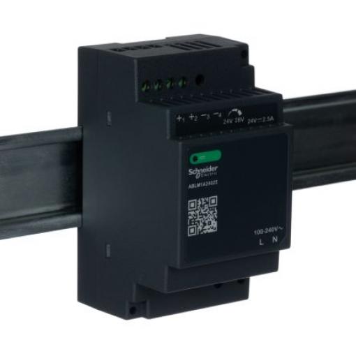 Schneider Electric Napájecí zdroj na lištu DIN ABLM1A, počet výstupů: 1 Režim řízeného spínače 240V ac 2.5 A St. 24V dc