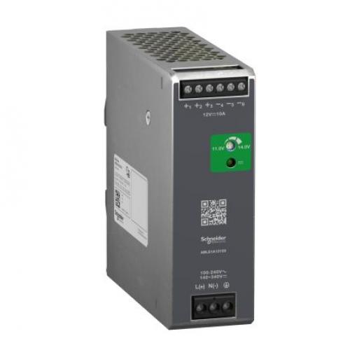 Schneider Electric Napájecí zdroj na lištu DIN Modicon ABL, počet výstupů: 1 Režim řízeného spínače 240V ac 10 A AC/DC