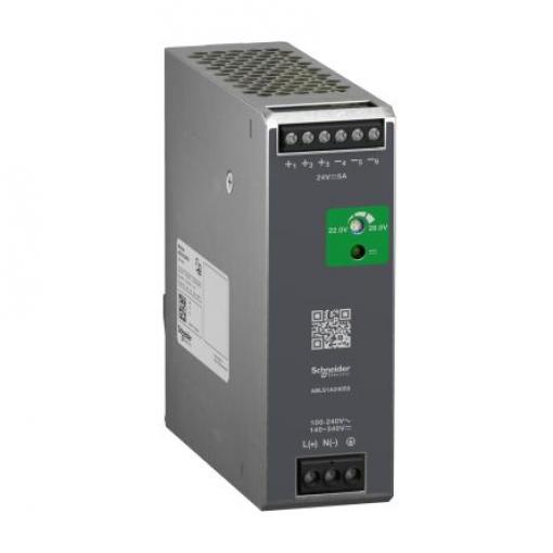 Schneider Electric Napájecí zdroj na lištu DIN Modicon ABL, počet výstupů: 5 Režim řízeného spínače 375 V dc, 264V ac 5