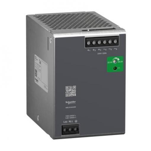 Schneider Electric Napájecí zdroj na lištu DIN Modicon ABL, počet výstupů: 5 Režim řízeného spínače 375V ac/dc 20 A