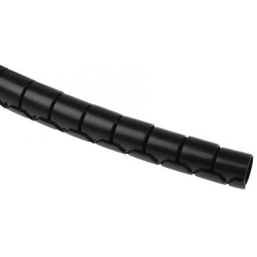 Kabelová spirálová bužírka Nylon Černá 15 mm 16 mm 15 mm RS PRO
