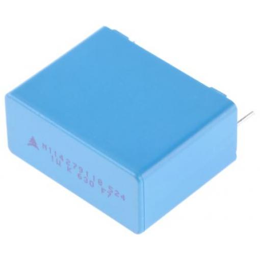 Vrstvové kondenzátory, řada: B32524, Průchozí otvor 1 μF 220 V ac 630 V dc EPCOS AEC-Q200 Rev D 2 0.8 mm