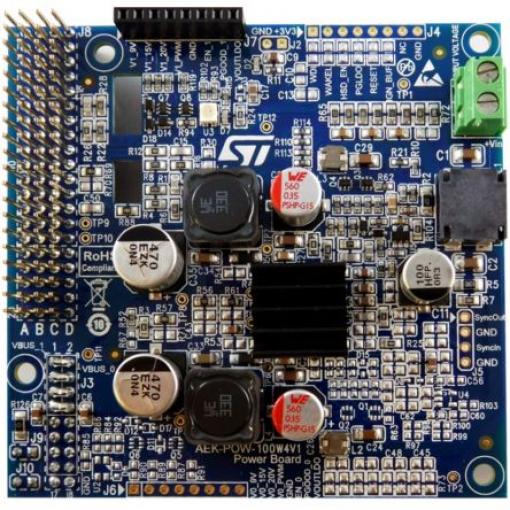 Vyhodnocovací deska AEK-POW-100W4V1 Převodník DC-DC STMicroelectronics L5964, pro použití s: L5964