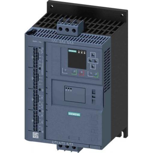 Siemens Spouštěč motoru, rozsah: 3RW55 22 kW 25A 600V ac IP00