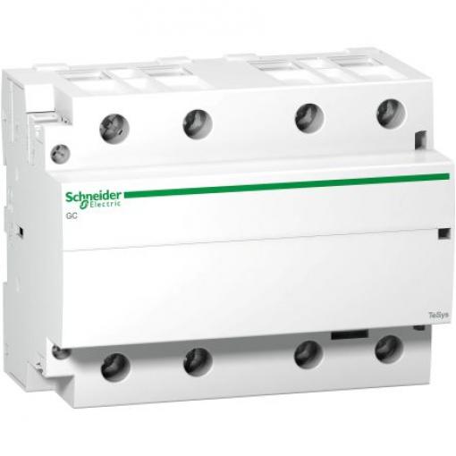 Schneider Electric 4 NO Stykač napětí ve vinutí 220V ac, 240 V ac 4pólový 100 A 250V s 4 NO kontakty 240V ac Řízení