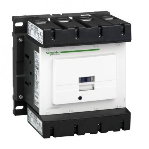 Schneider Electric 4 NO Stykač napětí ve vinutí 24V dc 4pólový 200 A 1kV 24 W s 4 NO kontakty 24V dc Rezistivní zátěž,
