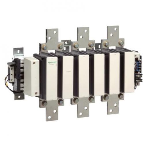 Schneider Electric 3 NO Stykač napětí ve vinutí 440V dc 3pólový 780 A 1kV 450 kW s 3 NO kontakty 110V ac, 500 V ac