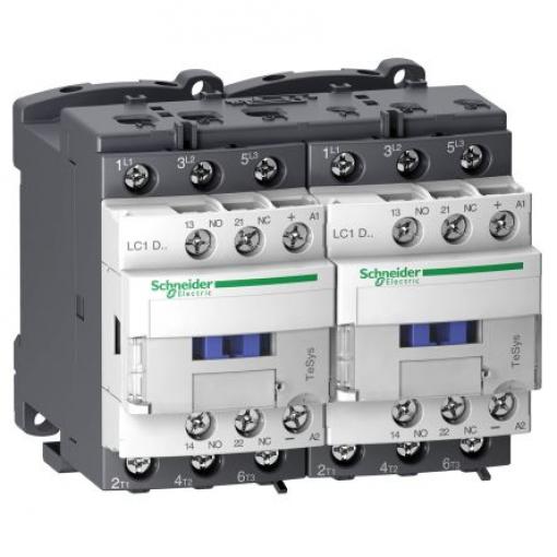 Schneider Electric 1 NO, 1 NC Stykač napětí ve vinutí 24V dc 3pólový 32 A 440V 18.5 kW s 1 NO/1 NC kontakty 24V dc