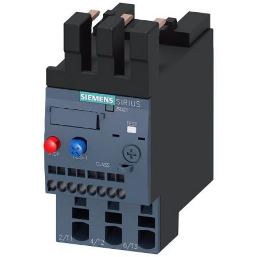 Siemens, rozsah: SIRIUS 3RU2 a hodnotami FLC motoru 6.3A 6.3A 2.2 kW