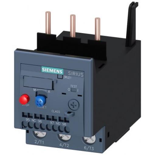 Siemens Relé teplotního přetížení, rozsah: SIRIUS 3RU2 s Automaticky a ručně resetováním a hodnotami FLC motoru 57A 3A