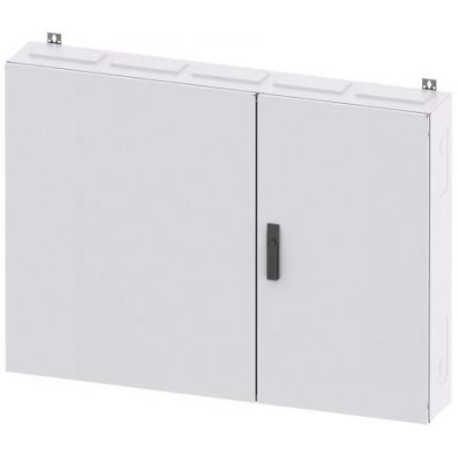 Siemens Nástěnná krabice, řada: ALPHA IP55 Ocel Černá RAL 9016 1300 mm 950 mm 210 mm