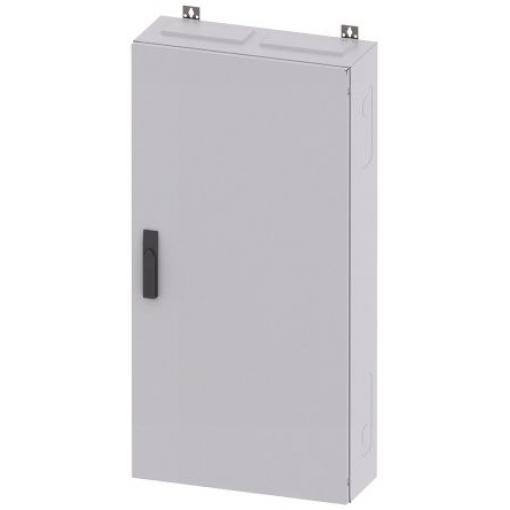 Siemens Nástěnná krabice, řada: ALPHA IP55 Ocel Černá RAL 9016 550 mm 1100 mm 210 mm