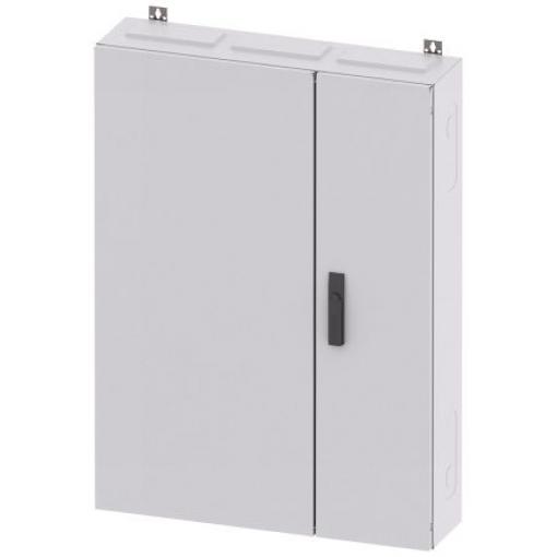 Siemens Nástěnná krabice, řada: ALPHA IP55 Ocel Černá RAL 9016 800 mm 1100 mm 210 mm