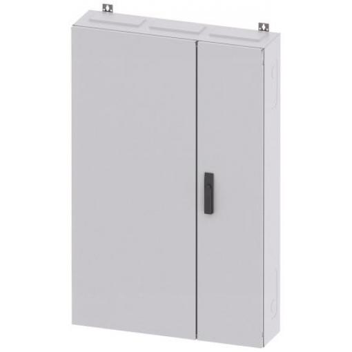 Siemens Nástěnná krabice, řada: ALPHA IP55 Ocel Černá RAL 9016 800 mm 1250 mm 210 mm