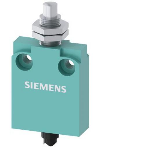 Siemens 3SE5 Kulatý plunžr Koncový spínač 1 NO/1 NC IP67 Kov 400 V ac 3 A