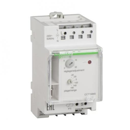 Schneider Electric Zapouzdřený termostat, řada: Acti9 80 °C 16 A -40 °C 230 V ac ± 10 % 230V