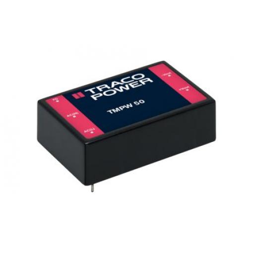 Spínaný napájecí zdroj, počet výstupů: 2 TMPW 50-112 12V 50 W TMPW 50 TRACOPOWER 305V ac