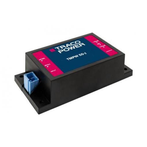 Spínaný napájecí zdroj, počet výstupů: 2 TMPW 50-115-J 15V 50 W TMPW 50 J TRACOPOWER 305V ac